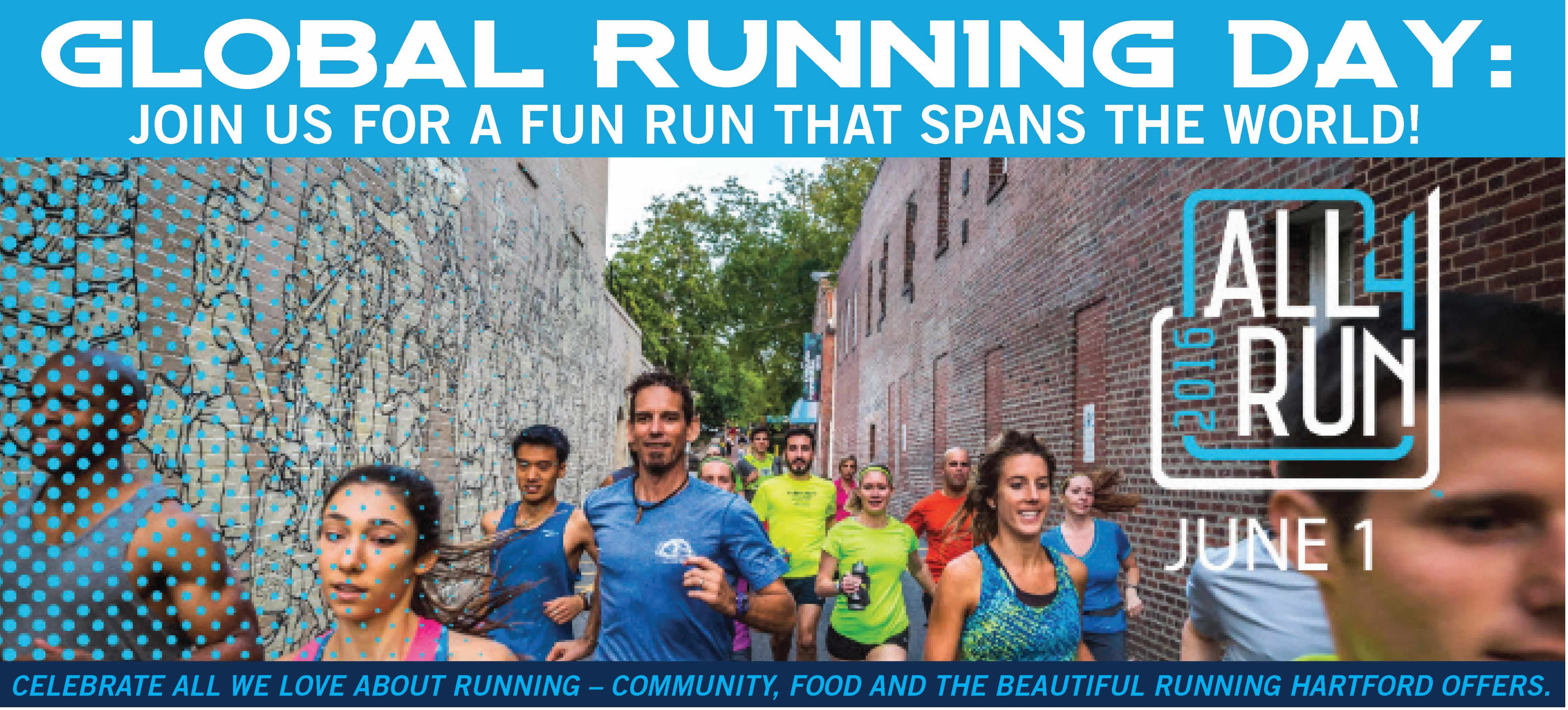 Global Running Day hosted by Fleet Feet, HMF & Riverfront Recapture